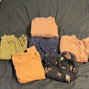 ZARA Kids' Assorted Color Bottoms and Sweater Set 12-18M